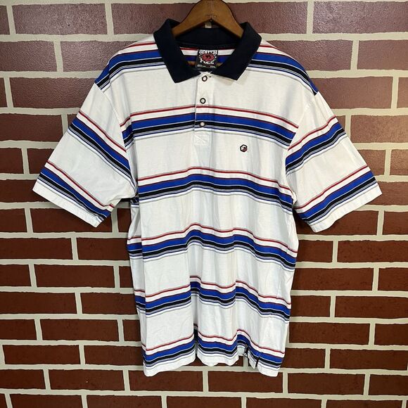 Vintage Y2K Southpole Jeans Men’s Polo Rugby Shirt Hip Hop Streetwear XXL 2X - Picture 1 of 6